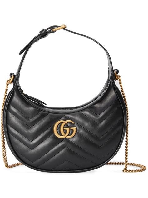 half moon gucci purse|gucci marmont bag from nancy.